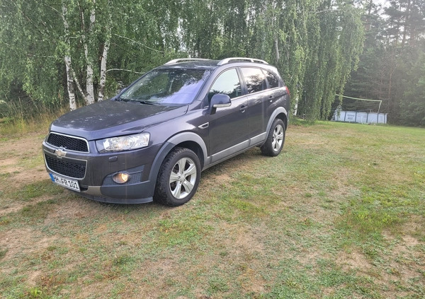 Chevrolet Captiva cena 36900 przebieg: 197642, rok produkcji 2012 z Człuchów małe 92